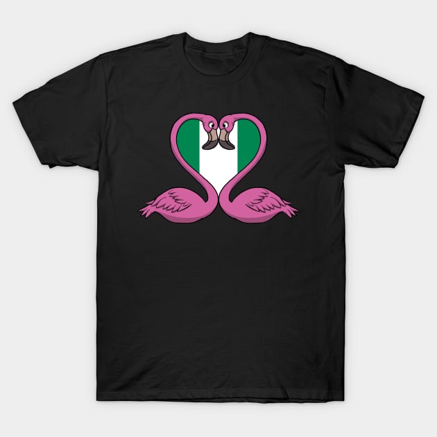 Flamingo Nigeria T-Shirt by RampArt